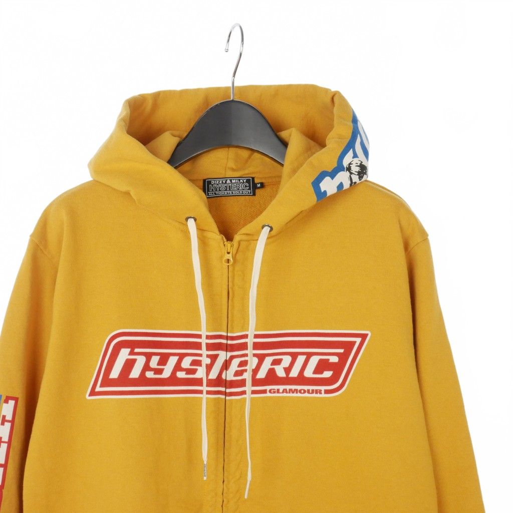 ヒステリックグラマー HYSTERIC GLAMOUR ジップパーカー フーディ 長袖