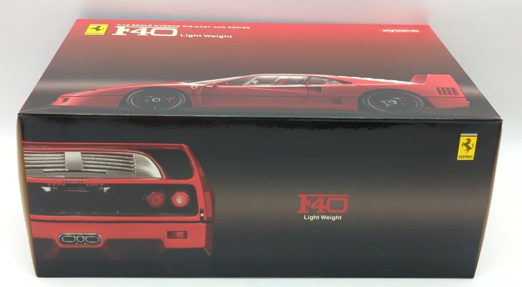 京商 1/12DIE-CAST MODEL COLLECTION Ferrari F40 Lightweight Red 8602B