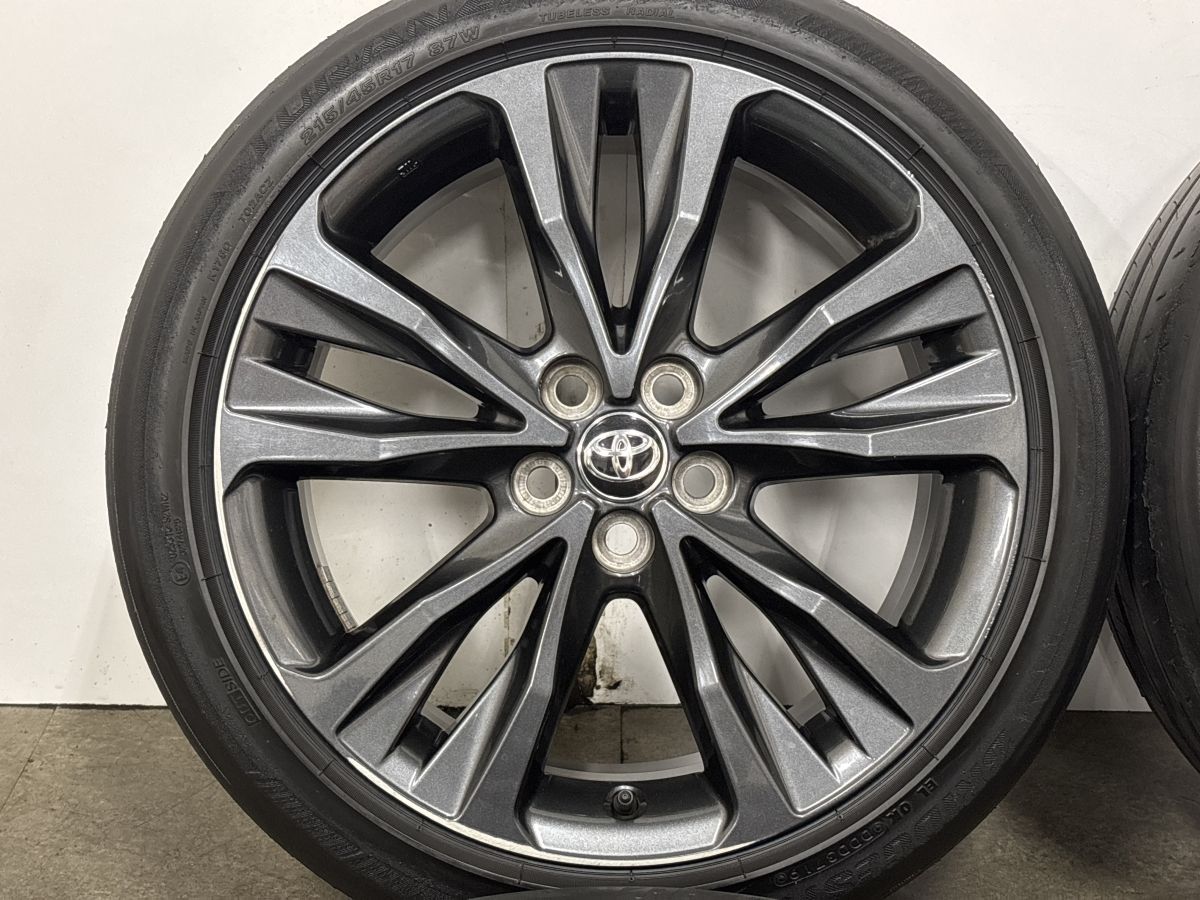 ホイールのみ販売可能】トヨタ カローラ ツーリング W×B 純正 17in 7.5