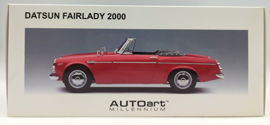 AUTOART 1/18MILLENNIUM DATSUN FAIRLADY 2000 SR311 RED 77431