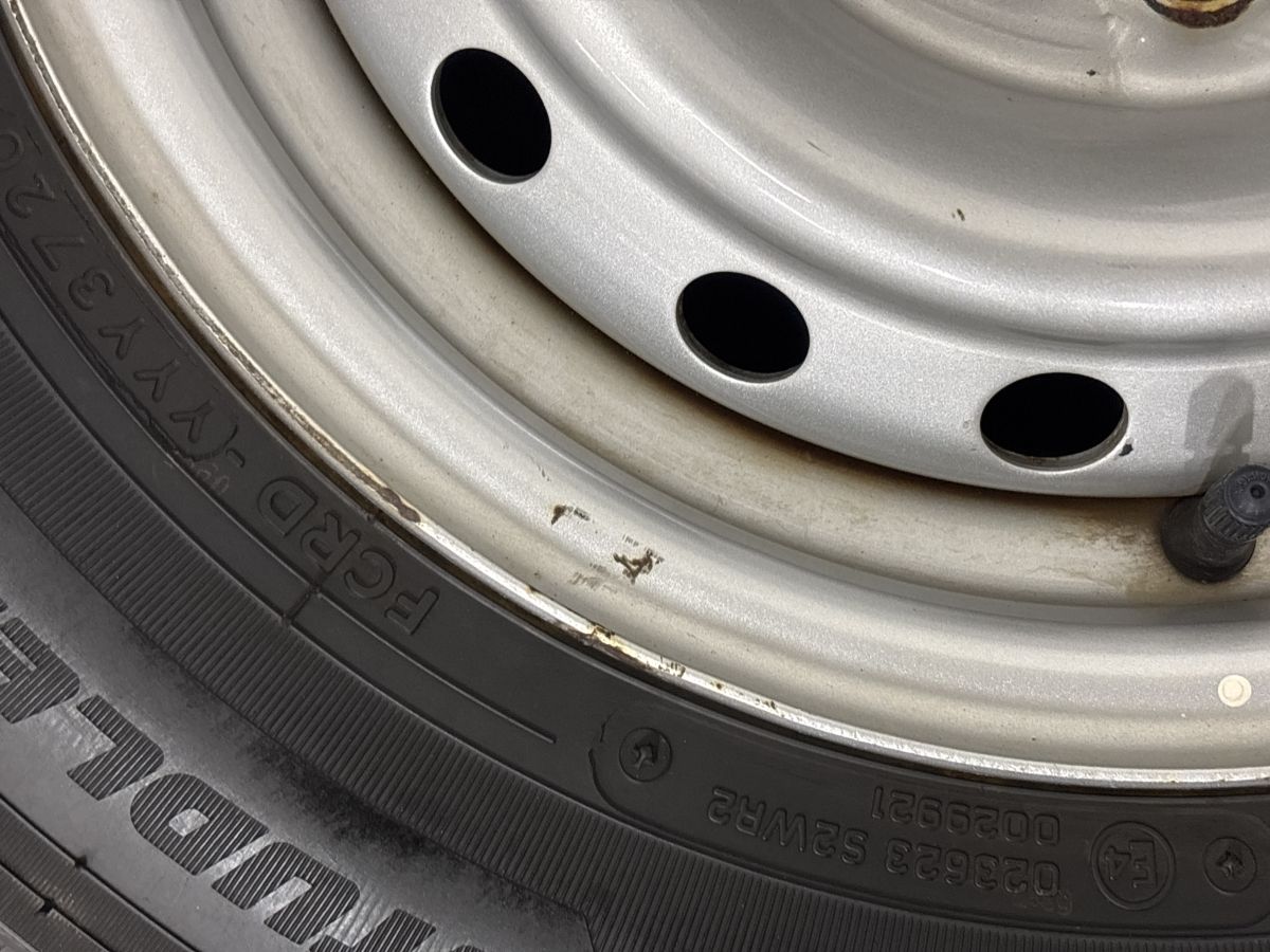 バリ溝】トヨタ タウンエースバン 純正 13in 5J +50 PCD114.3 ヨコハマ