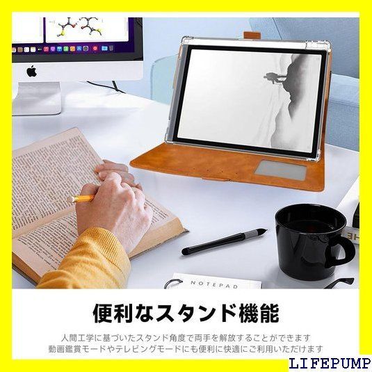 iFLYTEK AINOTE Air 2 ケース ブラウン HVUYAL 手帳型 - メルカリ