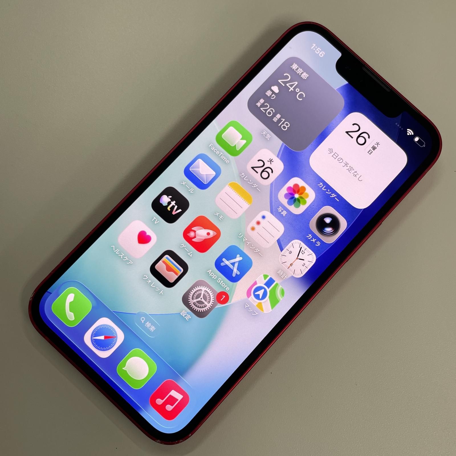 docomo iPhone 13 mini 256GB レッド