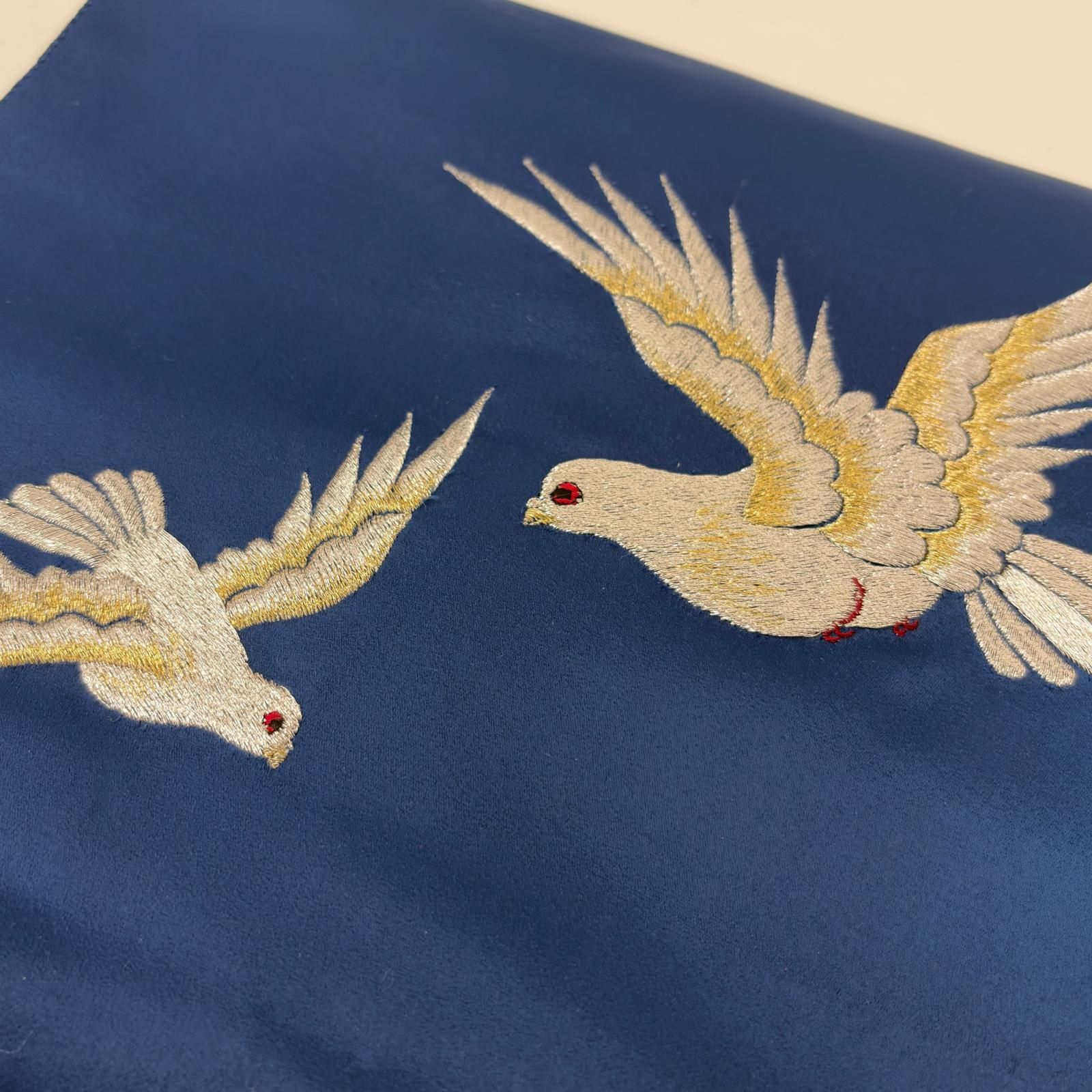 名古屋帯 正絹 羽ばたく鳥 刺繍 帯 着物 MA-7593 - メルカリ