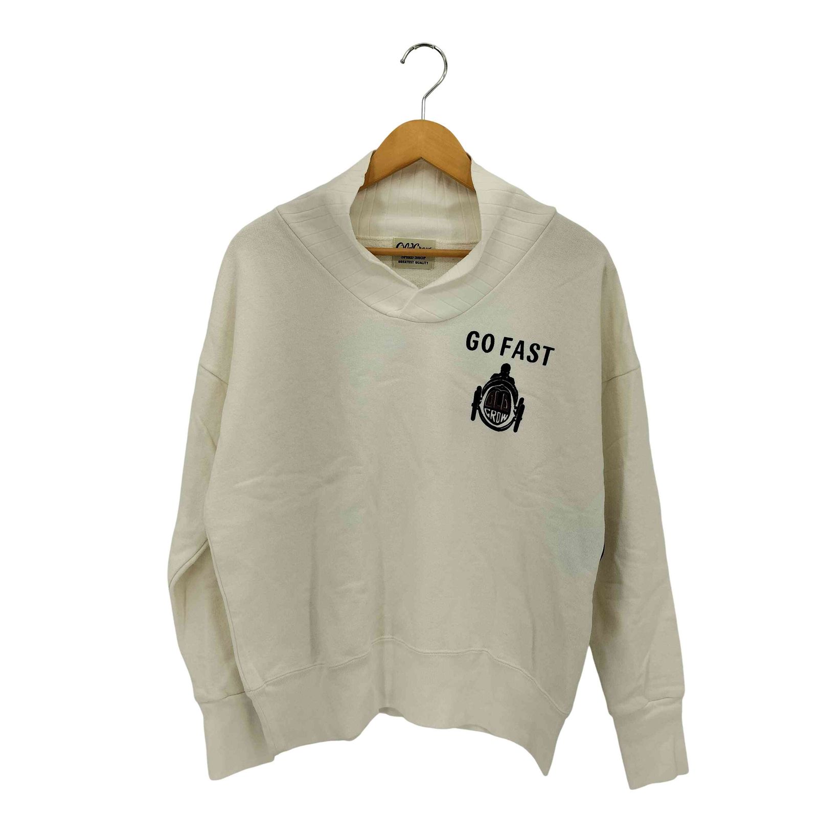 オールドクロウ OLD CROW GO FAST - SHAWL COLLAR SWEAT ショールカラ― スウェット メンズ JPN:S