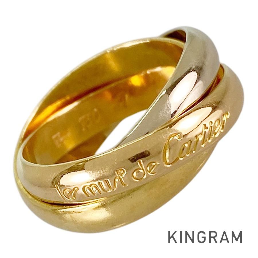 カルティエ Cartier トリニティ K18YG 10号(50) リング ss【中古