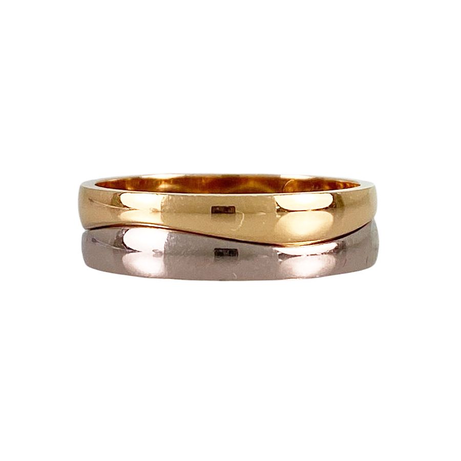 カルティエ Cartier ラブミー B4089852 K18WG 12号(52) リング ss