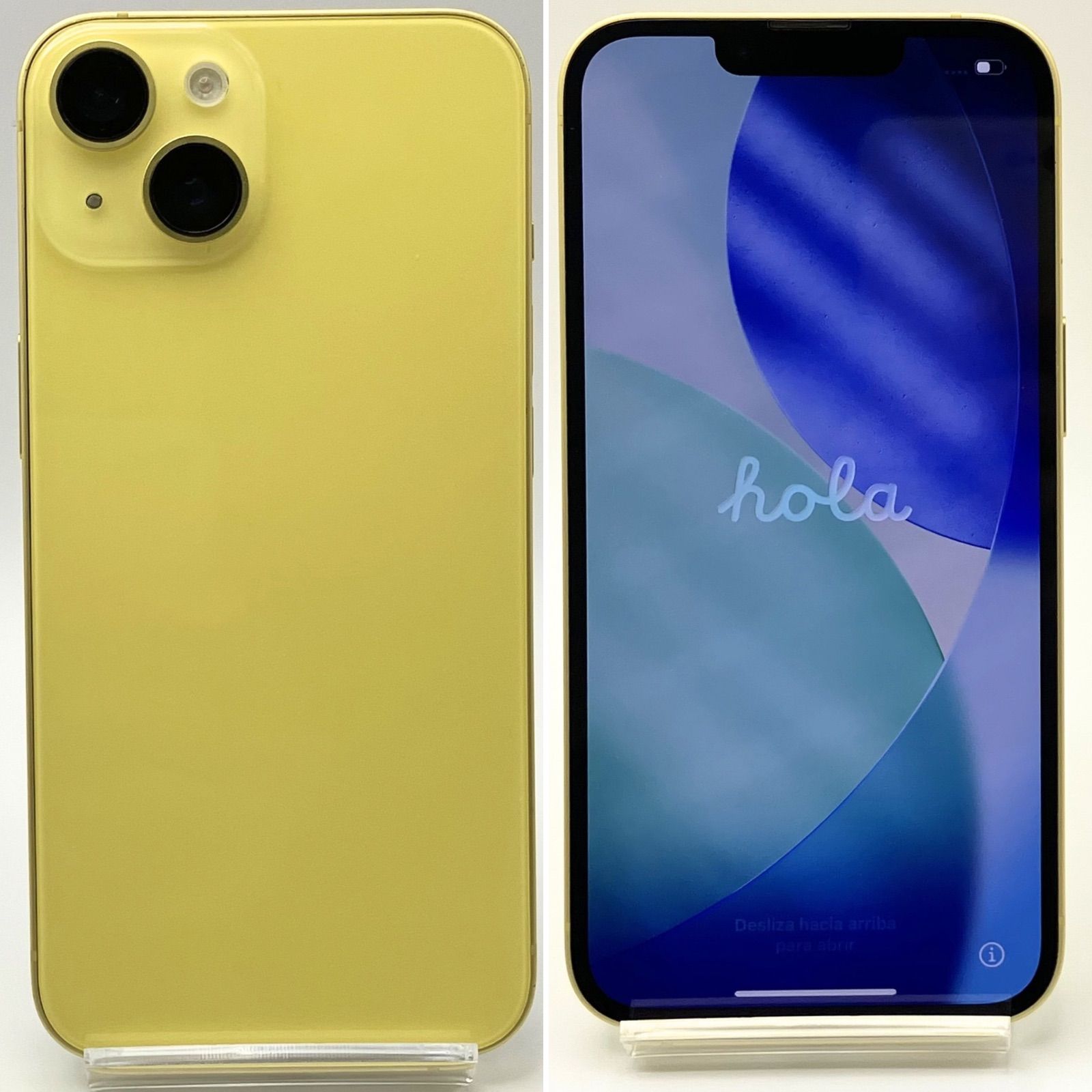 iPhone 14 128GB SIMフリー イエロー 美品 30日保証 - メルカリ