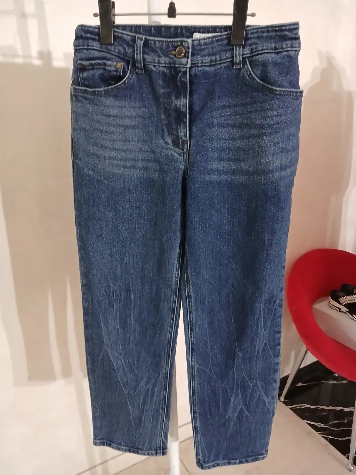 022 SJSJ ウォッシュ デニム パンツ