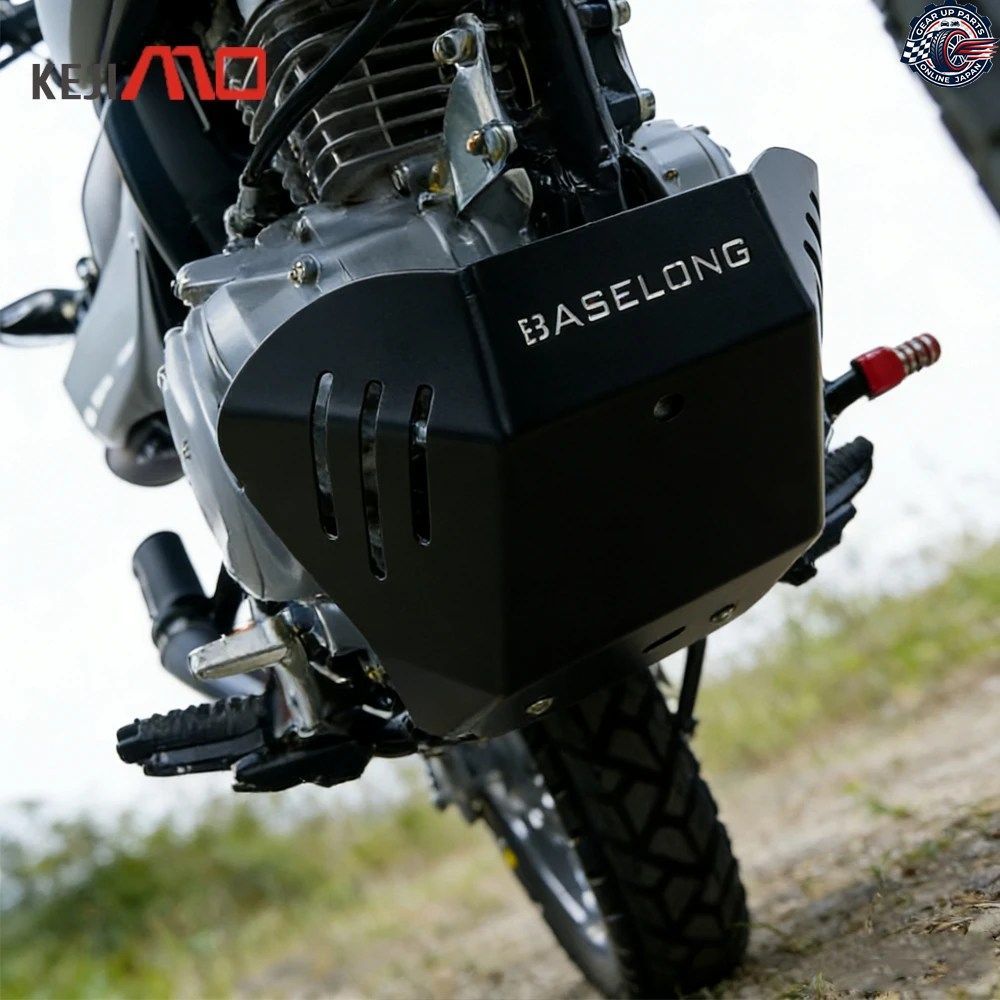 ホンダ XR150L XR 150 デュアルスポーツ 2023 - 26 オートバイ フロントスキッドプレート エンジンバッシュカバーガードプロテクター