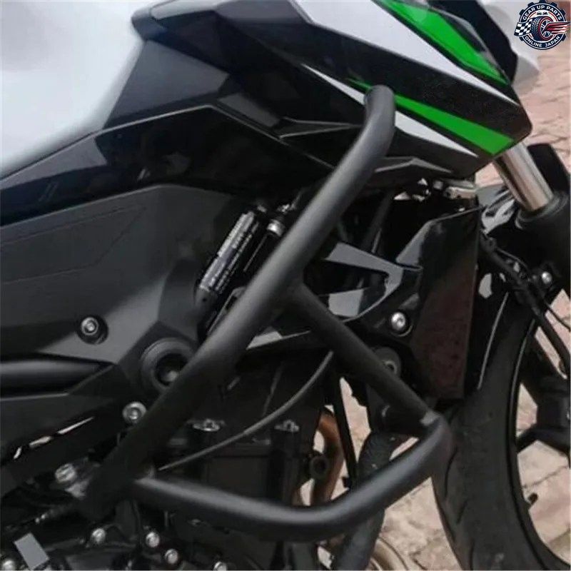 エンジンバンパーガード フラッシュスタントケージ クラッシュバー フレームガードプロテクター カワサキ Z250 Z400 2018 - 24 24,513円