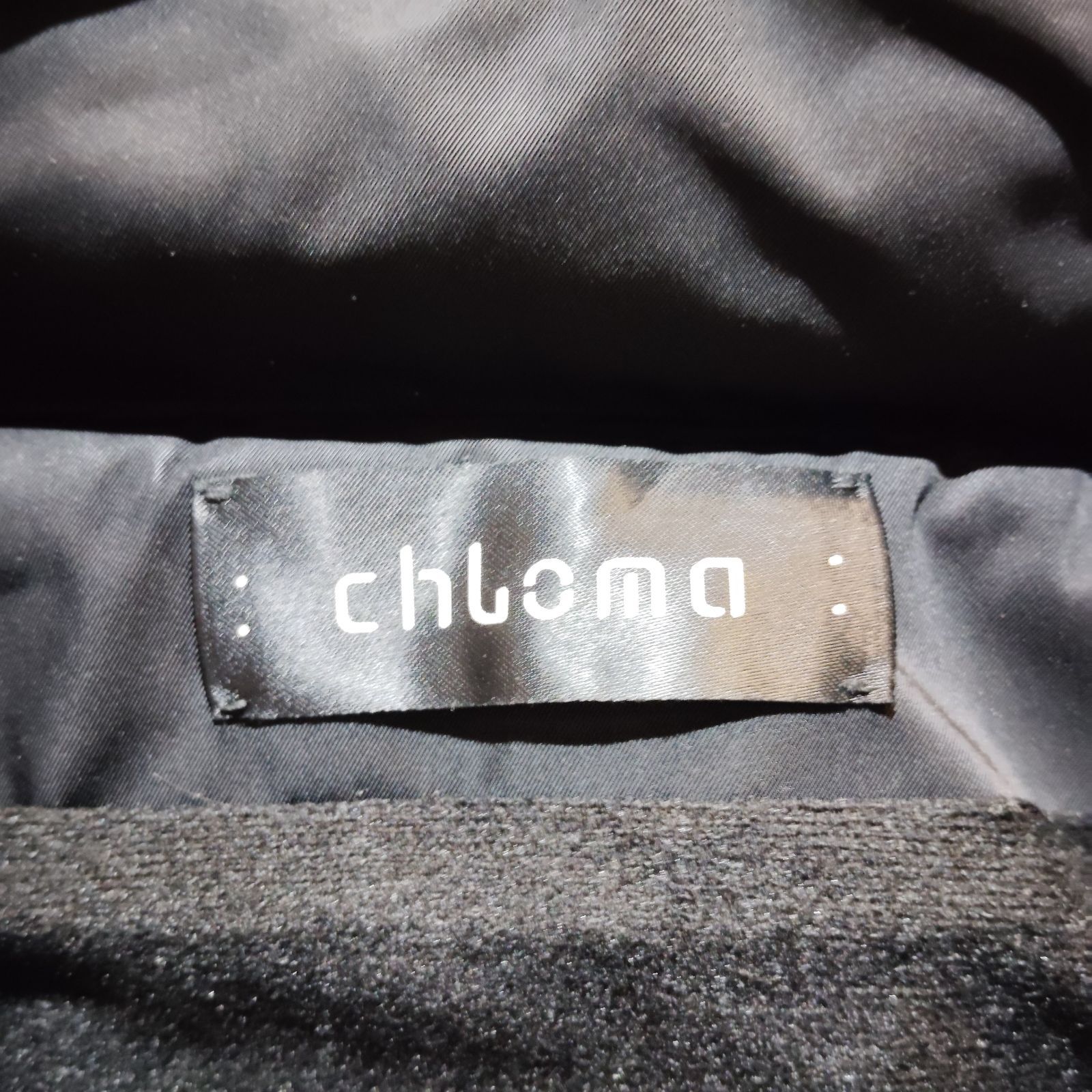 chloma コールドスリープコートCL ブラック ポリエステル クロマ