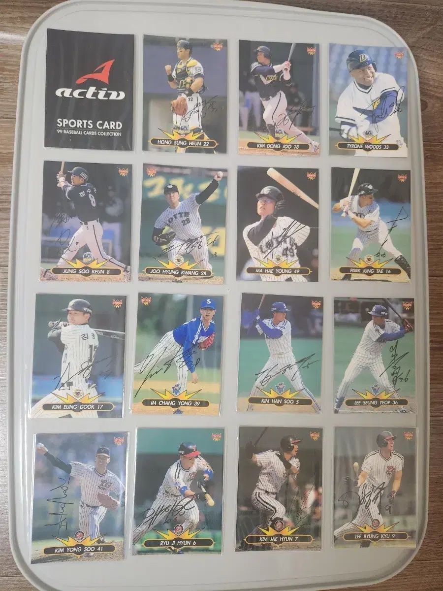 1999年 activ 野球カード