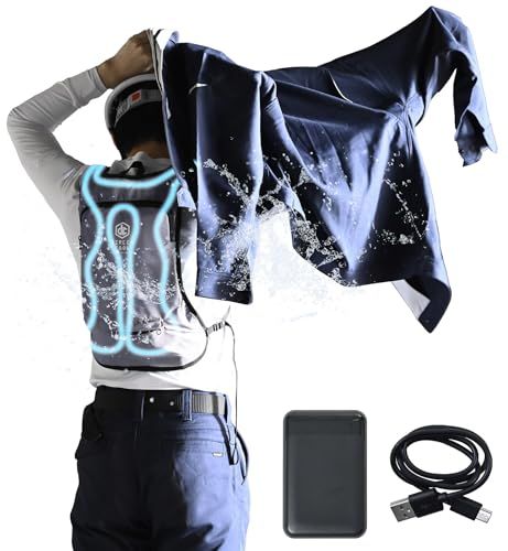 [山善] 水冷服 【2026年モデル】 ベスト 5000mAhバッテリー付き 冷水服 DIRECTCOOL ベーシック ダイレクトクール 作業着 熱中症対策 冷却ベスト アイスベスト DC-B05SE(G) グレーpms a9e013c5