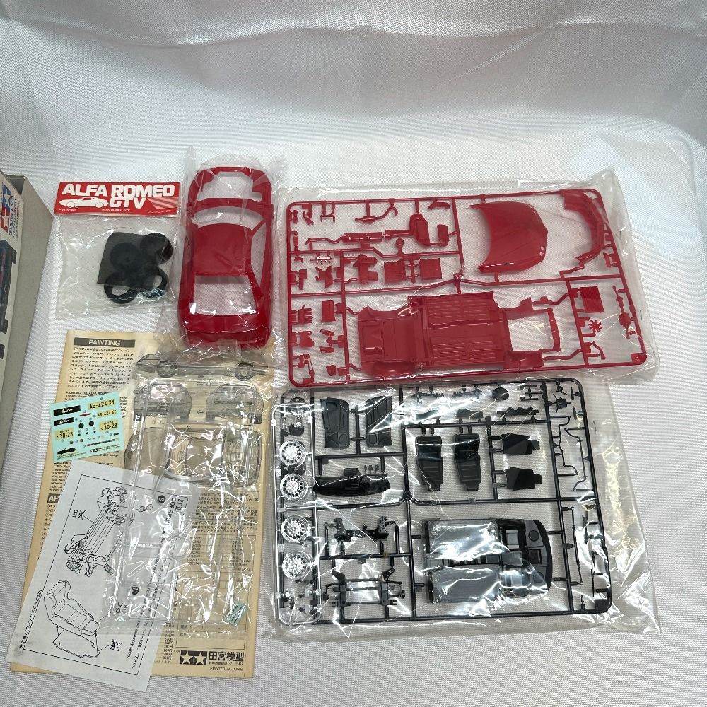 (未使用･未開封品)　タミヤ 1/24 アルファロメオ GTV gsx453j TAMIYA タミヤ プラモデル 1/24 アルファロメオ GTV プラスチック