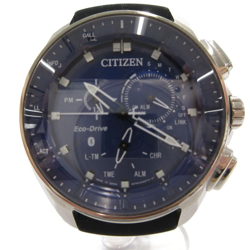 シチズン CITIZEN Eco-Drive Bluetooth 腕時計 ウォッチ アナログ デイト ソーラー 電波 文字盤ブルー W770MV-S111552 /FF 15,675円