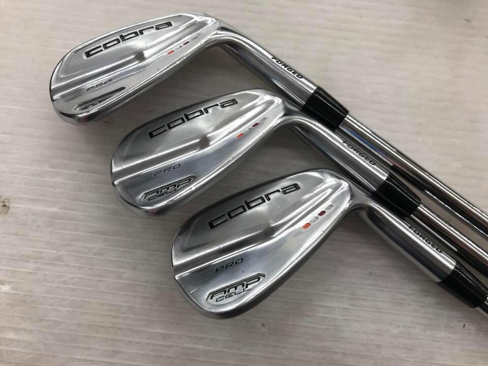 コブラ AMP CELL PRO NSﾌﾟﾛ 950GH Sフレックス アイアンセット 中古