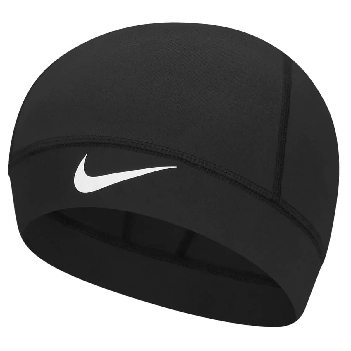 Nike Dri-Fit スカルキャップ (ブラック/ホワイト), ブラック, Large [ブラック | ホワイト] [L]