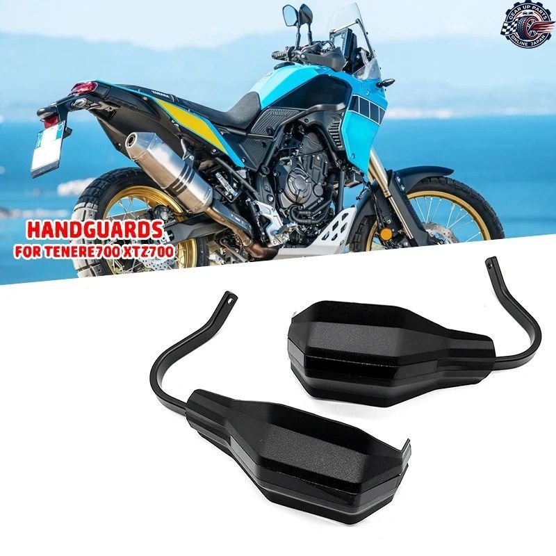 オートバイ用ハンドガード、ハンドガードストップ、ウインドシールド、ヤマハ テネレ700 2019-2024 2023
