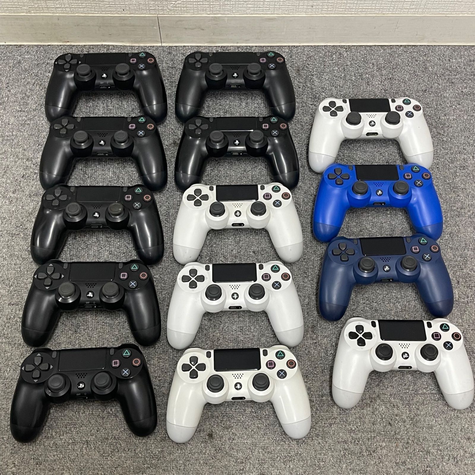 NPA】ジャンク SONY PlayStation4 PS4 純正コントローラー 14台 まとめ