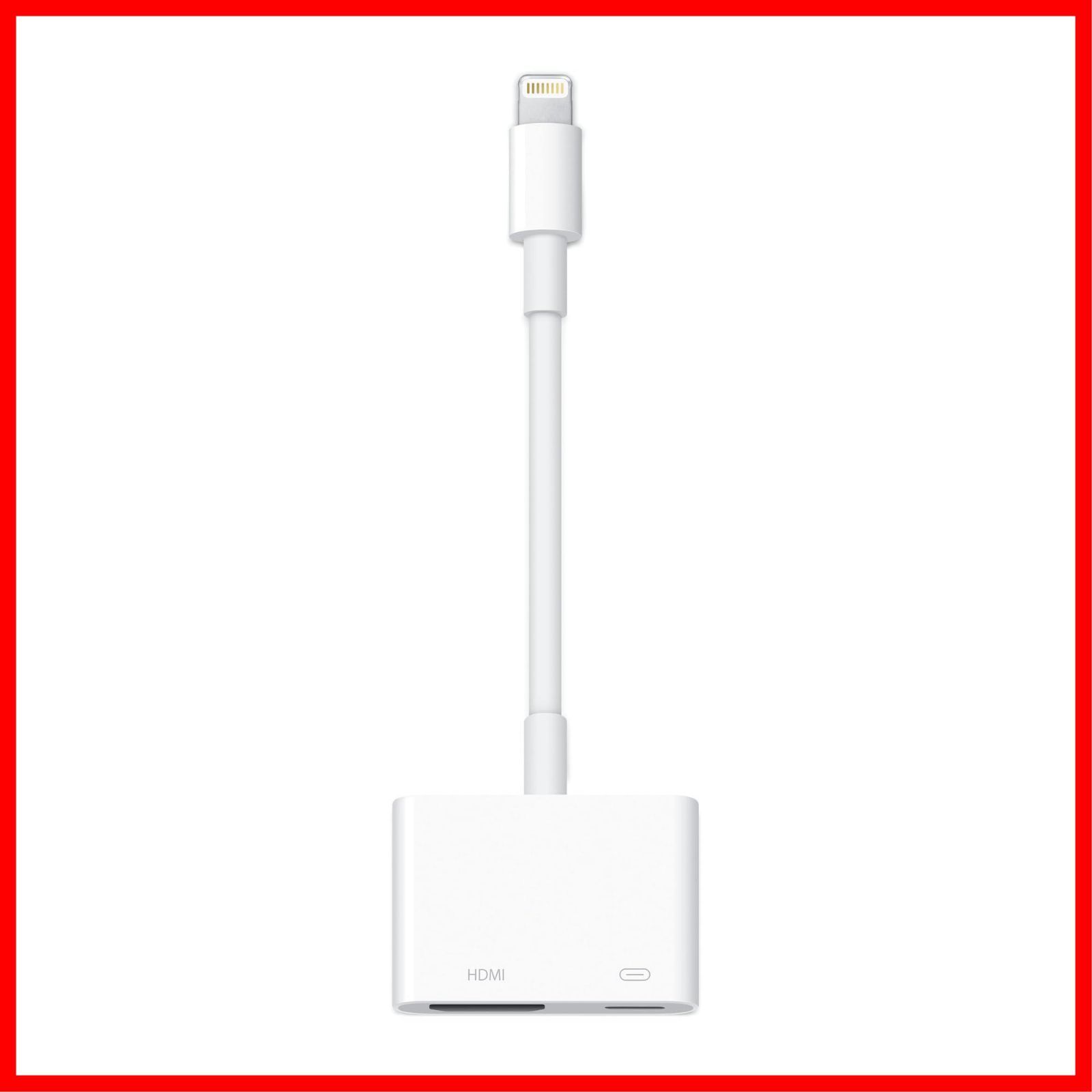 【在庫処分】Digital - Lightning AVアダプタ Apple