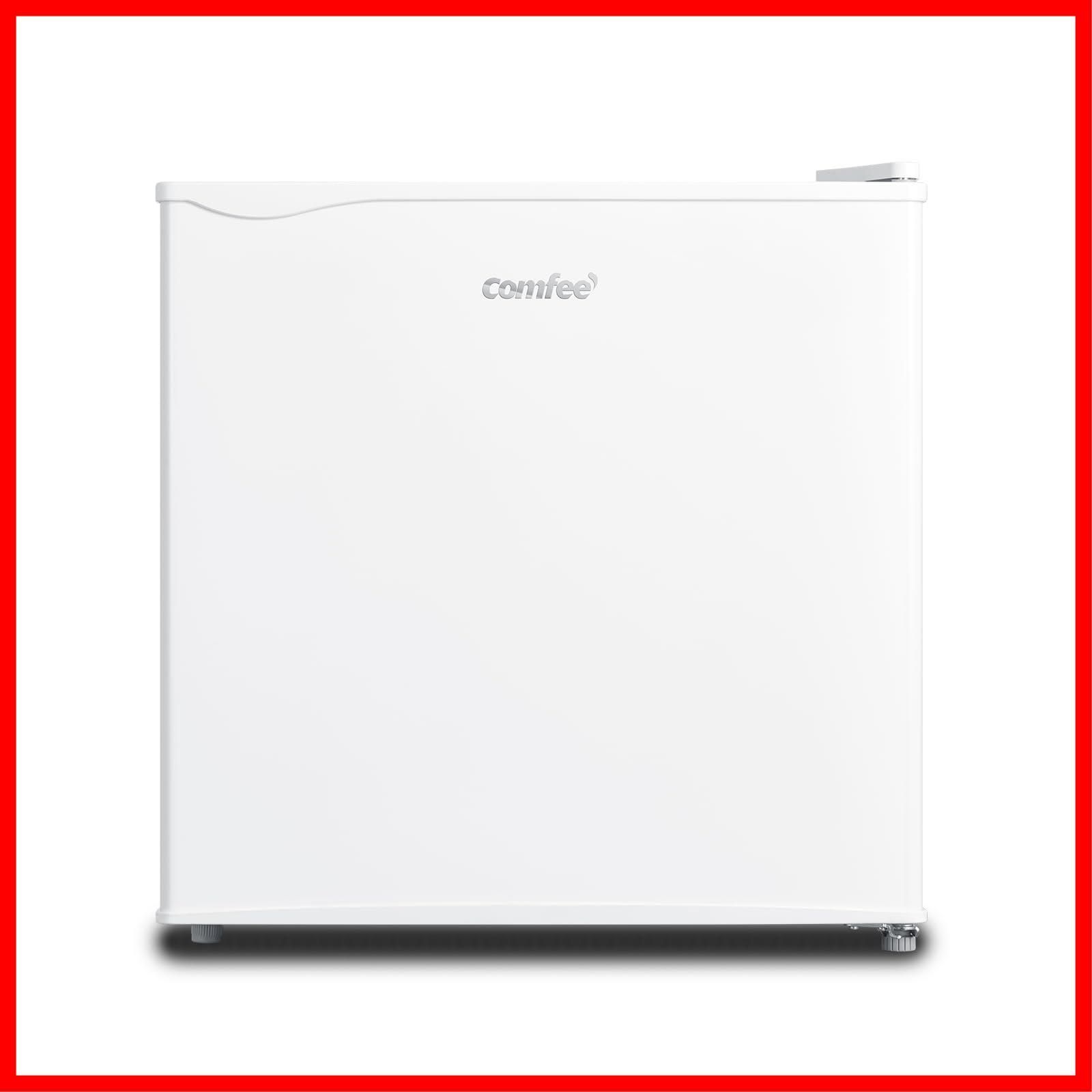 【数量限定】小型 省エネ 静音 一人暮らし 温度調節 コンパクト RCD45WH/E 右開き 幅47.2cm 45L ホワイト 冷蔵庫 COMFEE'