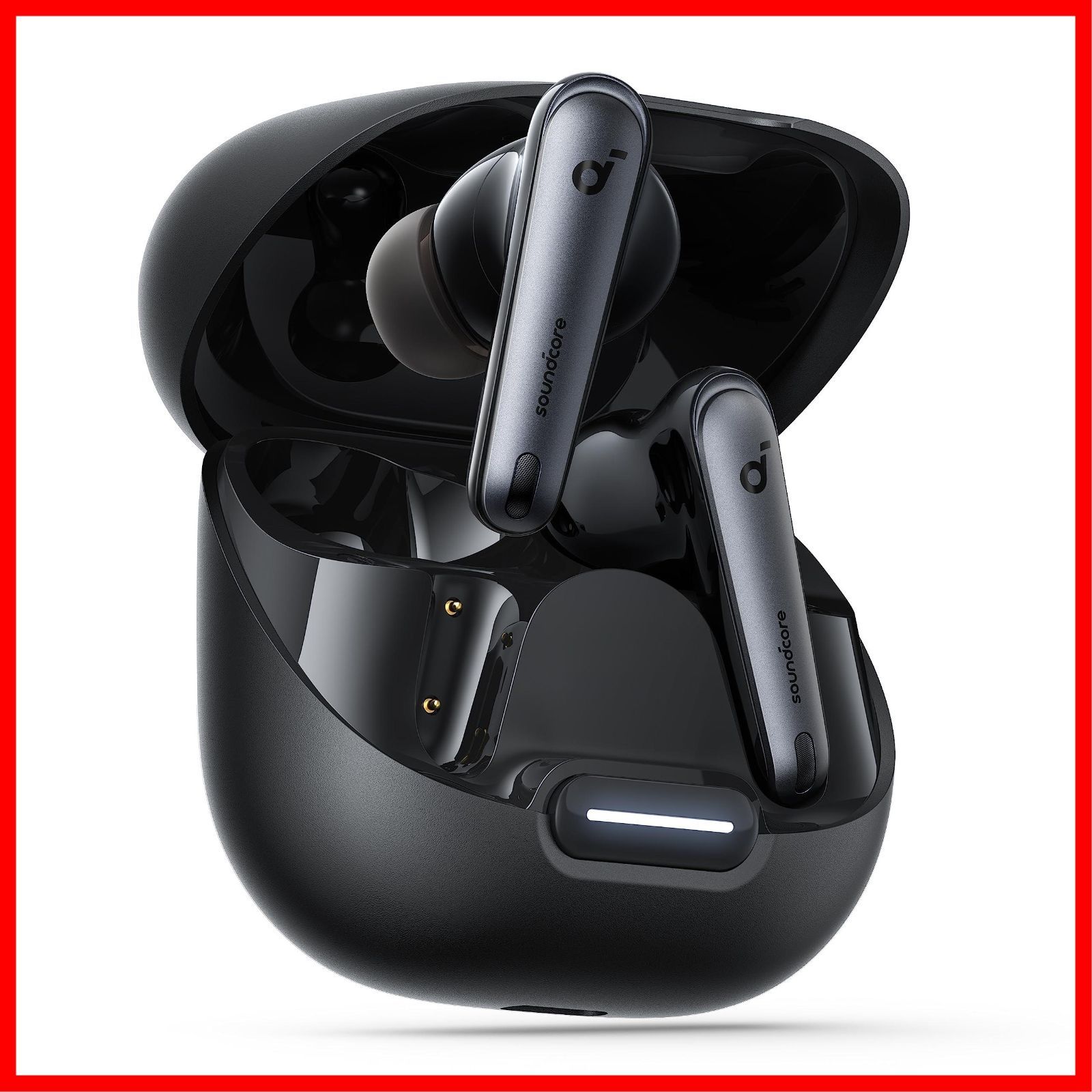 【特価商品】ブラック 5.3) (Blueooth NC 4 Liberty Soundcore Anker