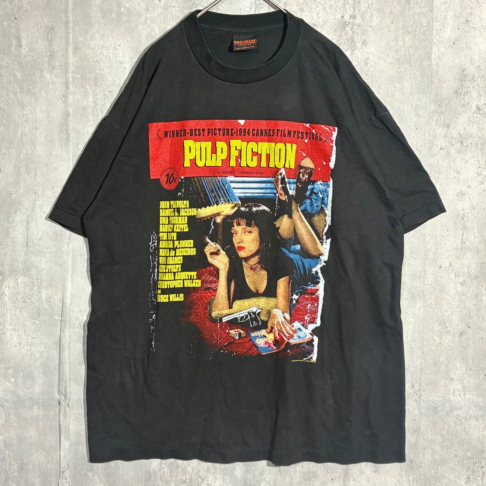 パルプフィクション PULP FICTION 古着 Tシャツ 半袖 黒 ブラック 