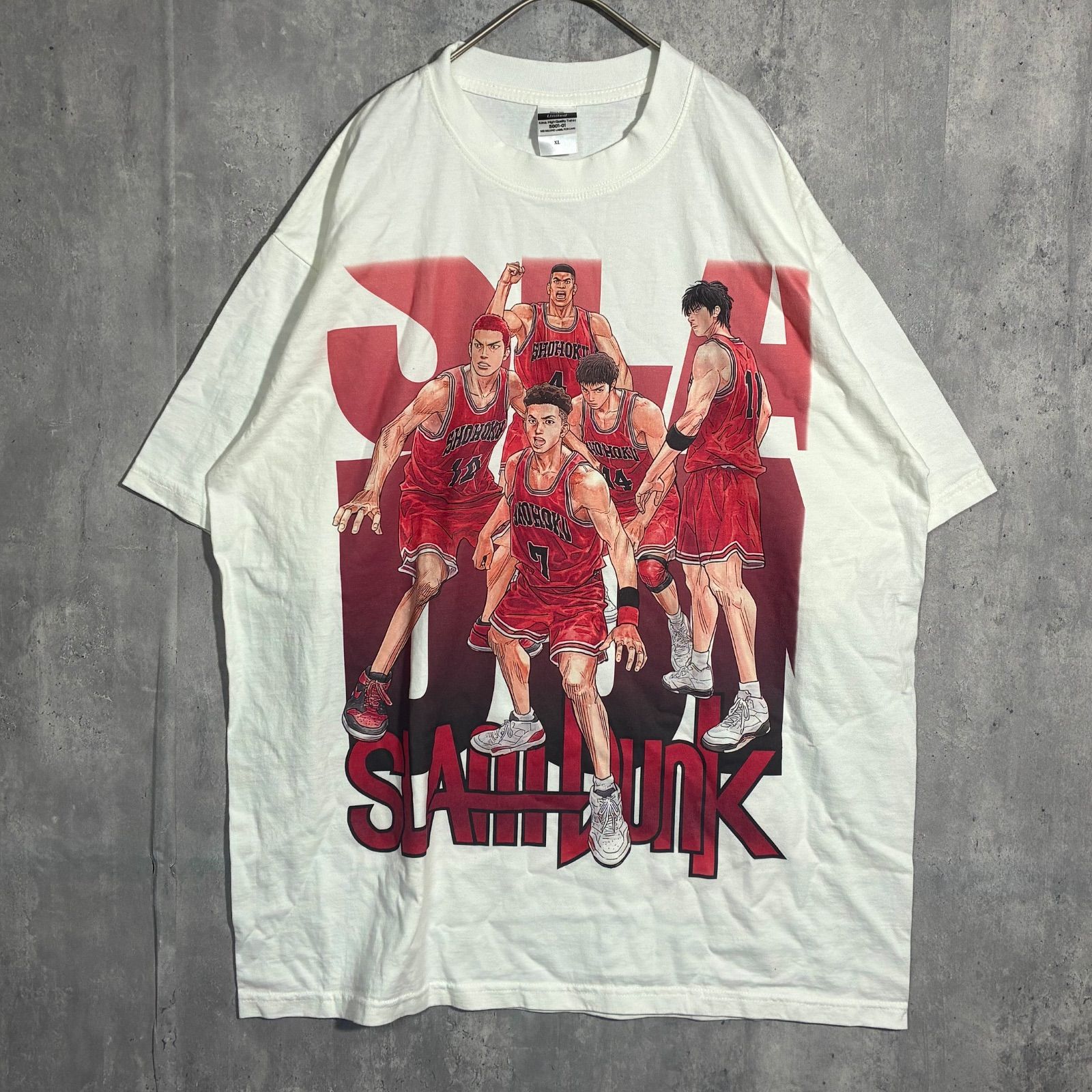 スラムダンク 古着 Tシャツ 半袖 白 ホワイト メンズ
