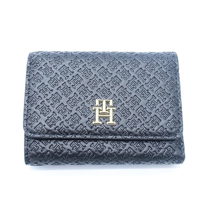 【新品】 [Tommy Hilfiger] [トミーヒルフィガー] レディース用三つ折り財布 XW06741-001 [並行輸入品]