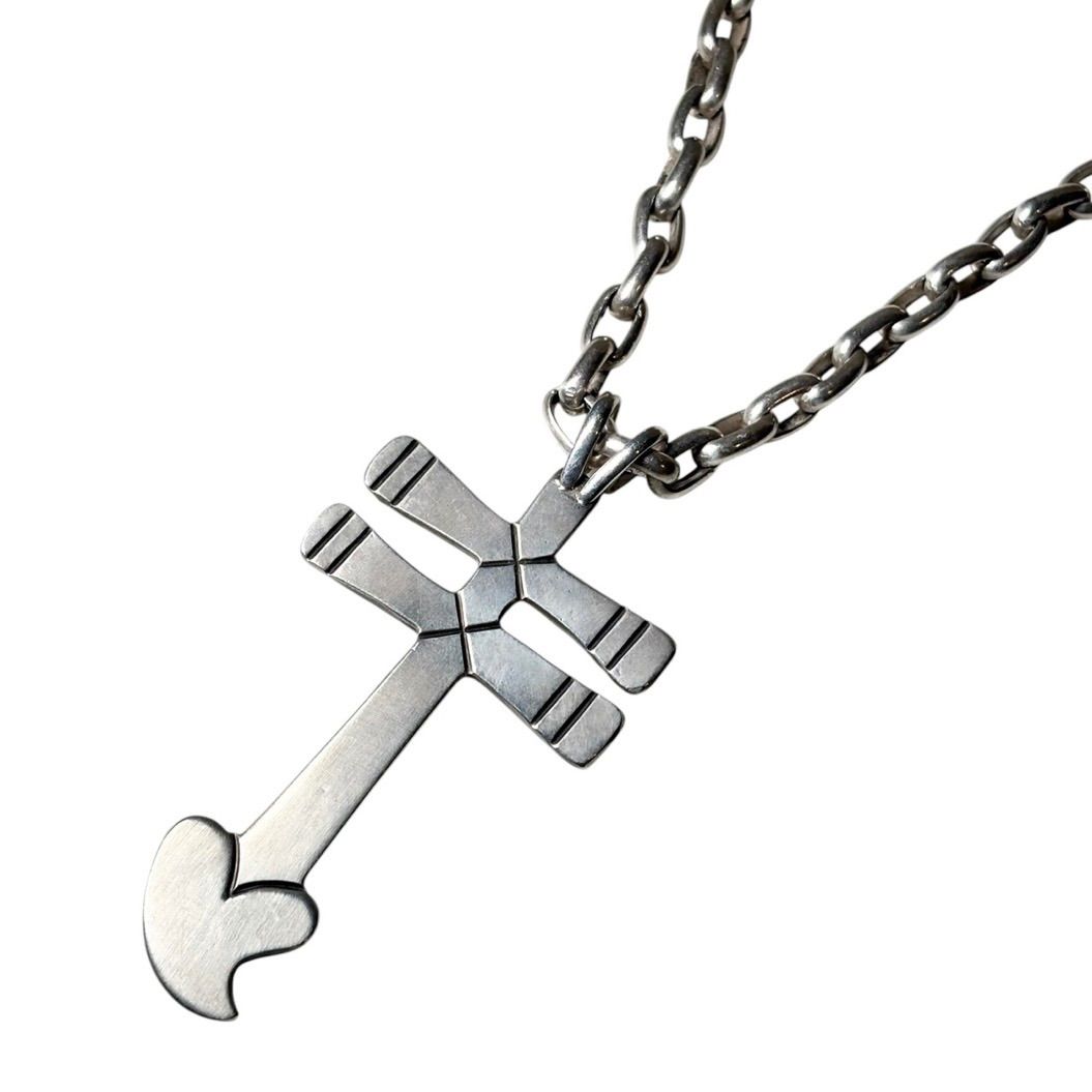 Navajo Ray Adakai heavy gauge silver Dragonfly pendant necklace