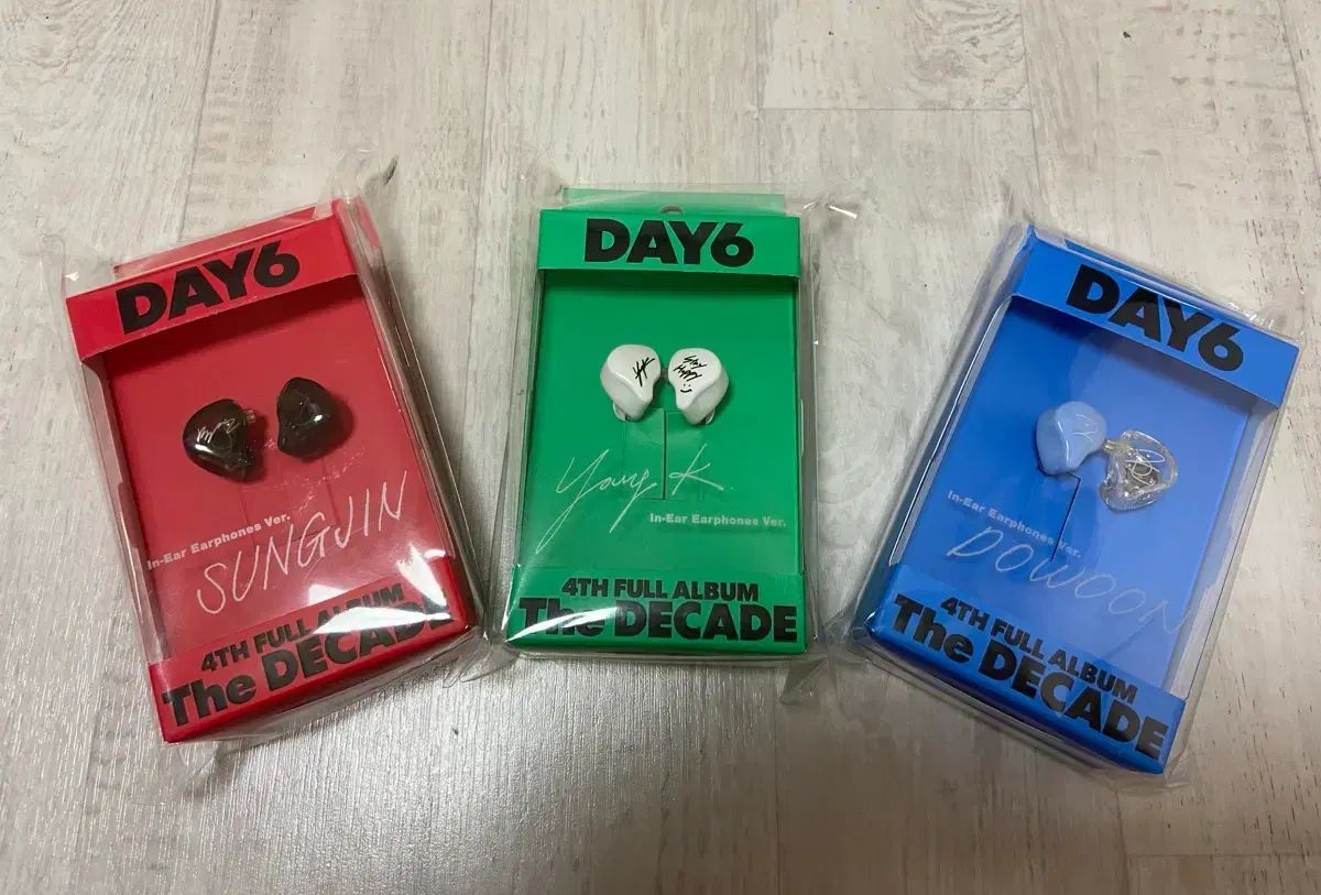 DAY6(デイシックス) インイヤー アルバム
