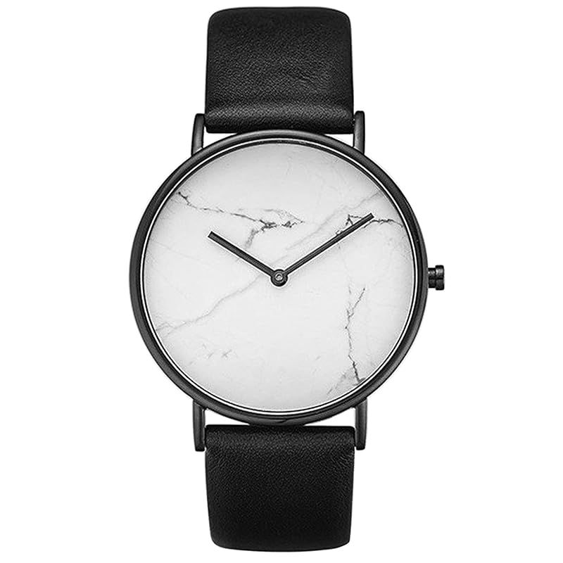【新品】 【THE HORSE 】 腕時計 ザ・ホース STO123-C2 THE STONE DIAL ﾌﾞﾗｯｸ文字盤 ユニセックス [並行輸入品]