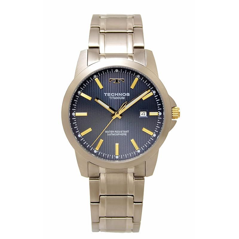 【新品】 [テクノス]TECHNOS 腕時計 チタン デイト T9B78IN