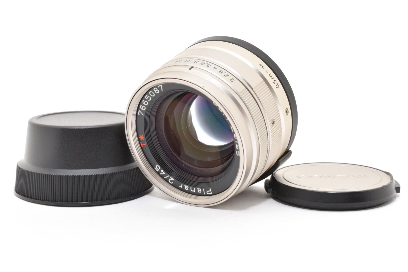 美品 コンタックス CONTAX Carl Zeiss G Planar 45mm f2 T*