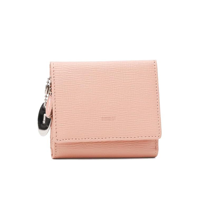 【新品】 [コムサ]外BOX二つ折り財布 シュリー 74695-33 ピンク