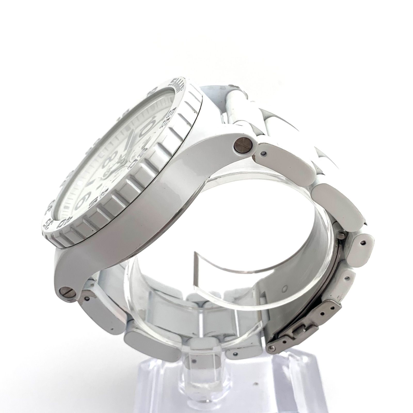 中古】NIXON THE 15A 51-30 CHRONO 15A ホワイト 腕時計 - メルカリ