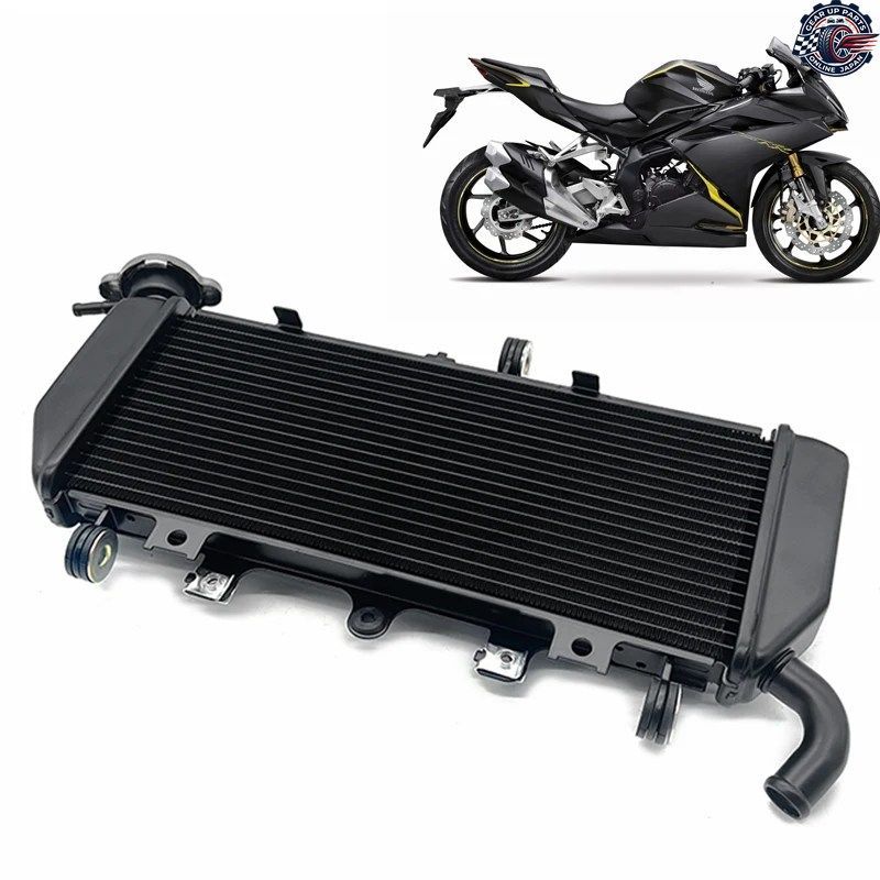 ホンダ CBR250RR 2017 - 24 オートバイ用アルミ製ラジエータークーラー冷却水タンク部品