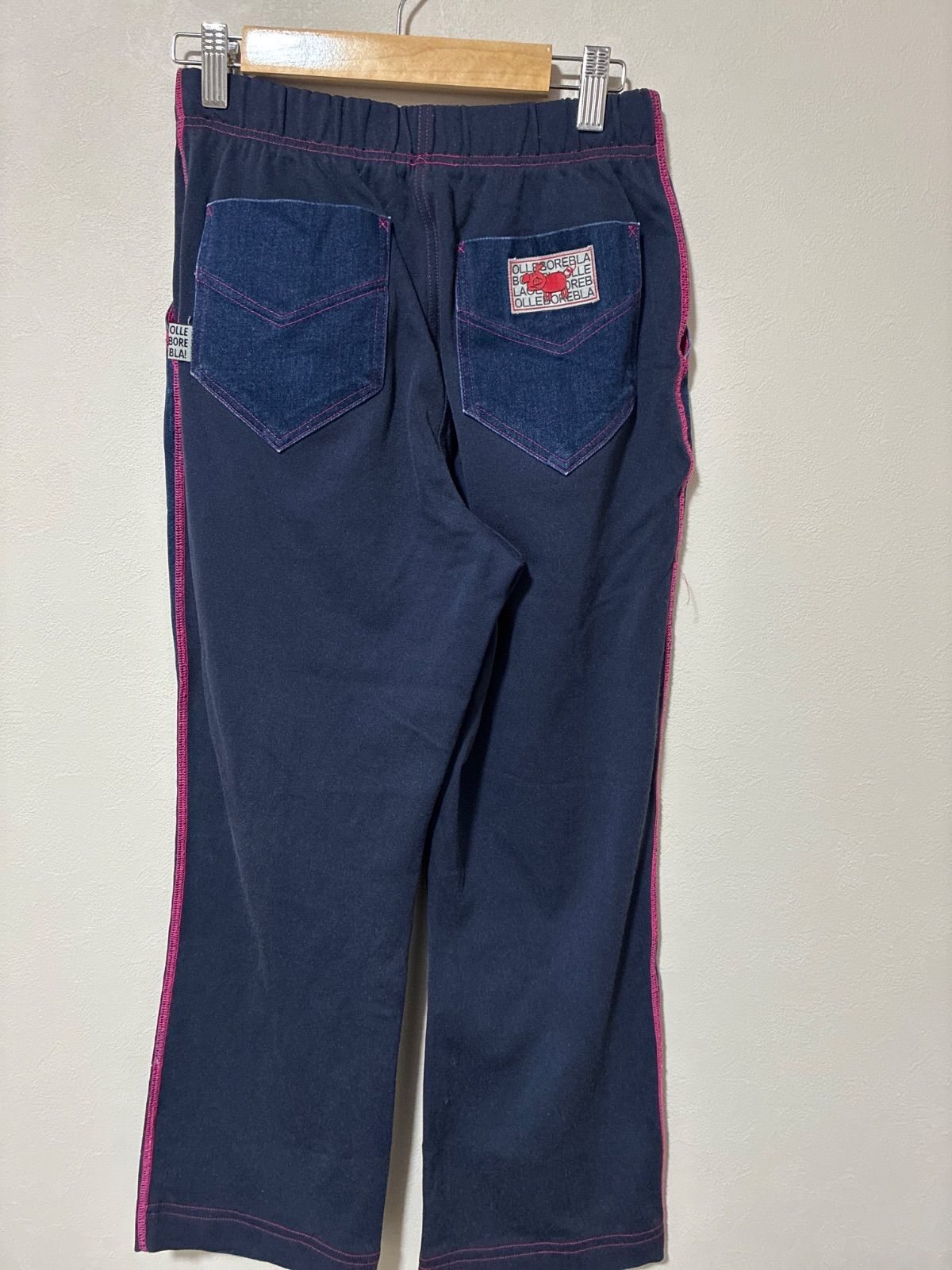 ☆131☆ OLLEBOREBLA アルベロベロ ストレッチパンツ ロゴ 638935