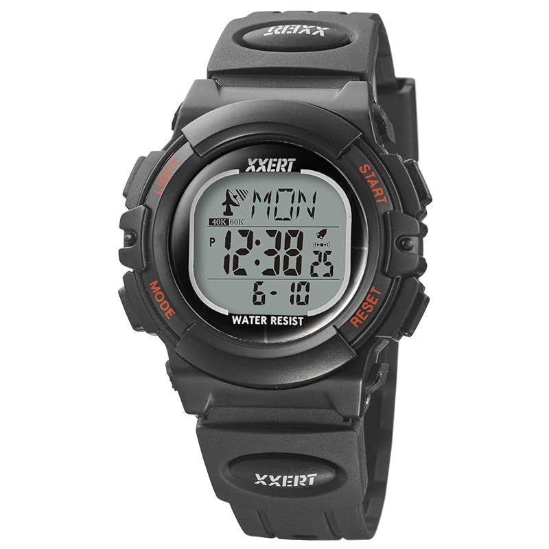 【新品】 XXERT(イグザート) [NOA精密] 雑貨デジタル 電波 ソーラー 防水 ウレタンベルト XXW-500 BK メンズ ブラック