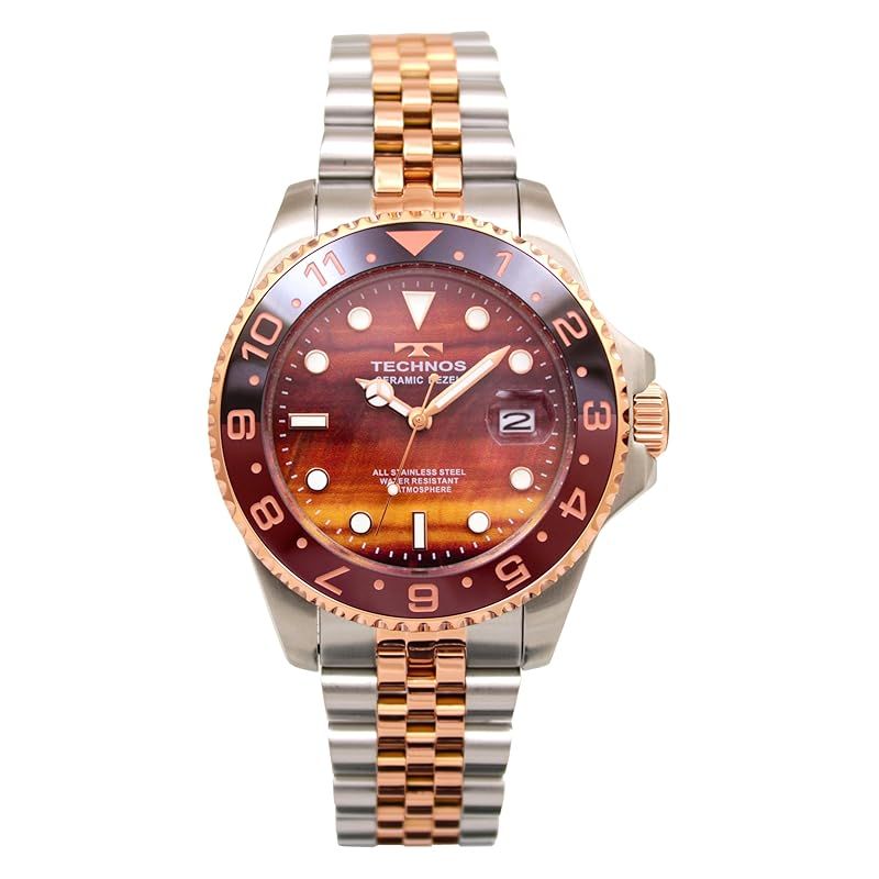 【新品】 [テクノス]TECHNOS 腕時計 10気圧防水 デイト T9C11TP