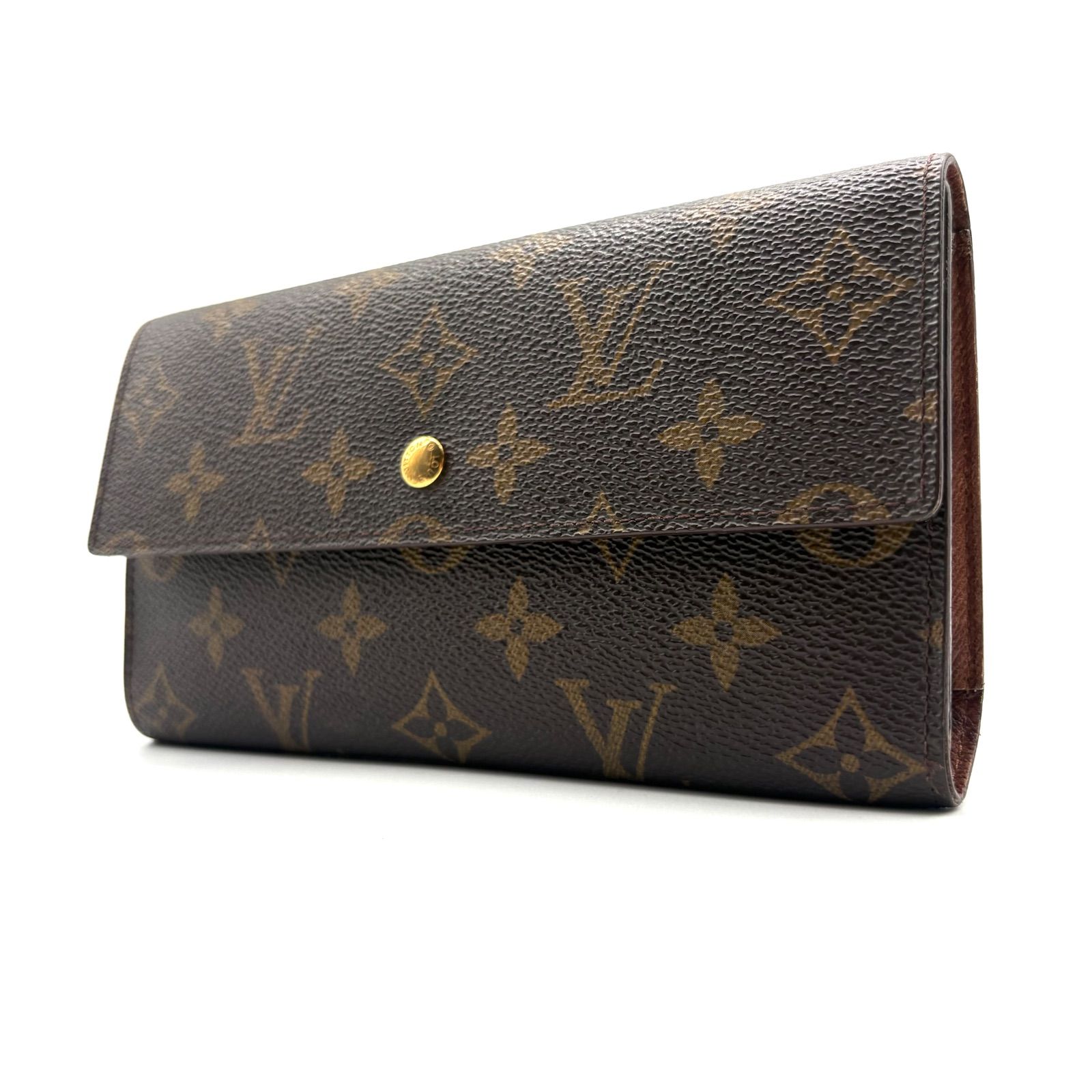 Louis Vuitton Monogram Porte Tresor International Tri-Fold Wallet ルイヴィトン モノグラム ポルトトレゾール インターナショナル 3つ折り財布