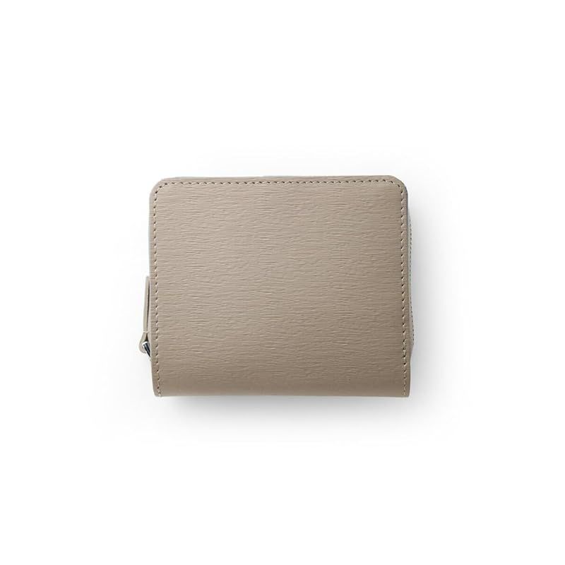 【新品】 [IS/IT] ノボII 二つ折り財布 レザー メンズ レディース ユニセックス No.972624(ベージュ)