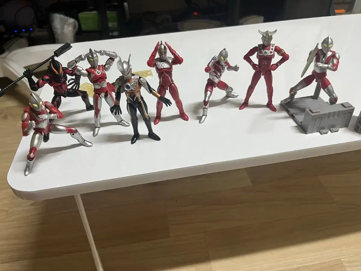 ヴィンテージ ウルトラマン アクション フィギュア 8種 セット まとめ 出品