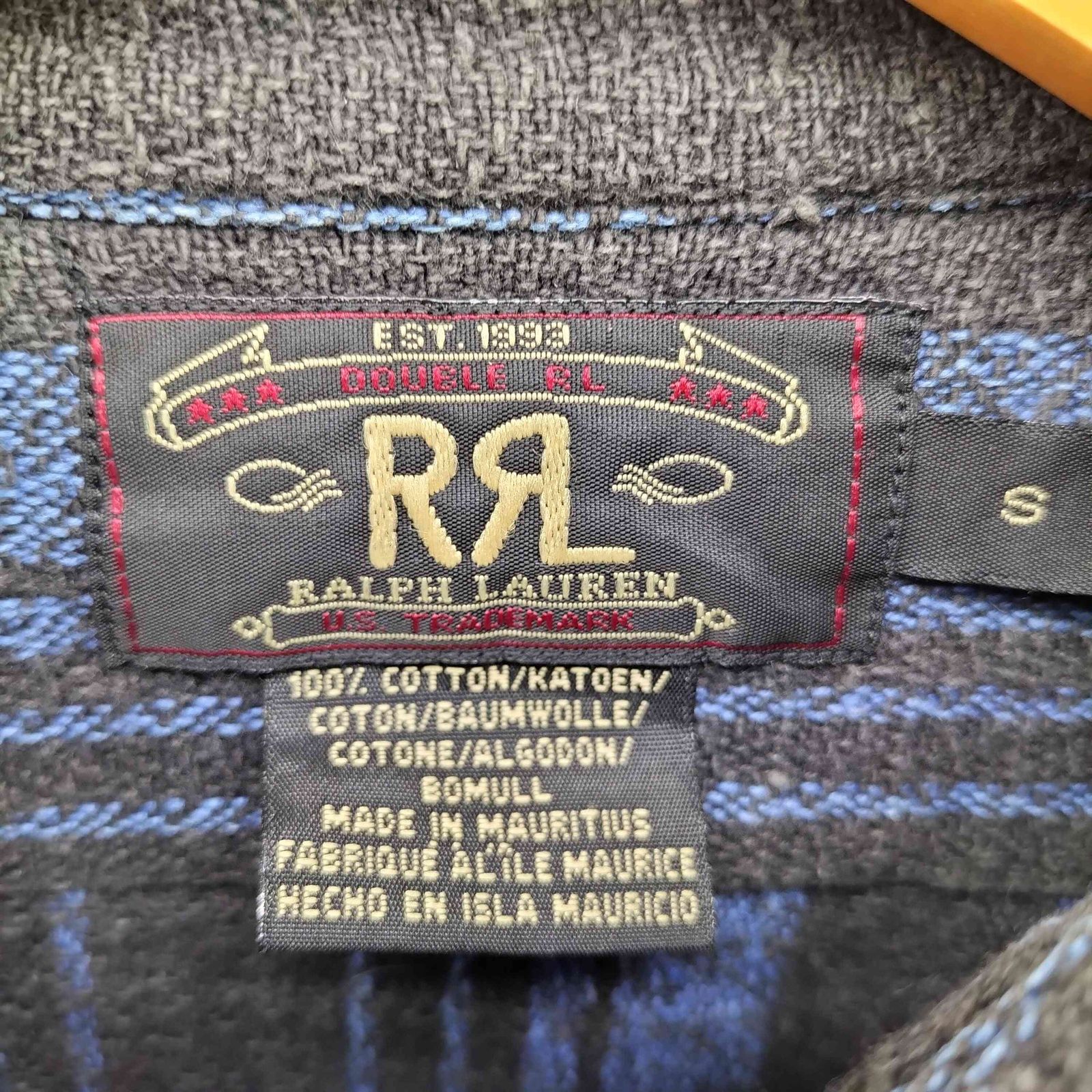 ダブルアールエルラルフローレン RRL RALPH LAUREN 90S 三ツ星黒タグ