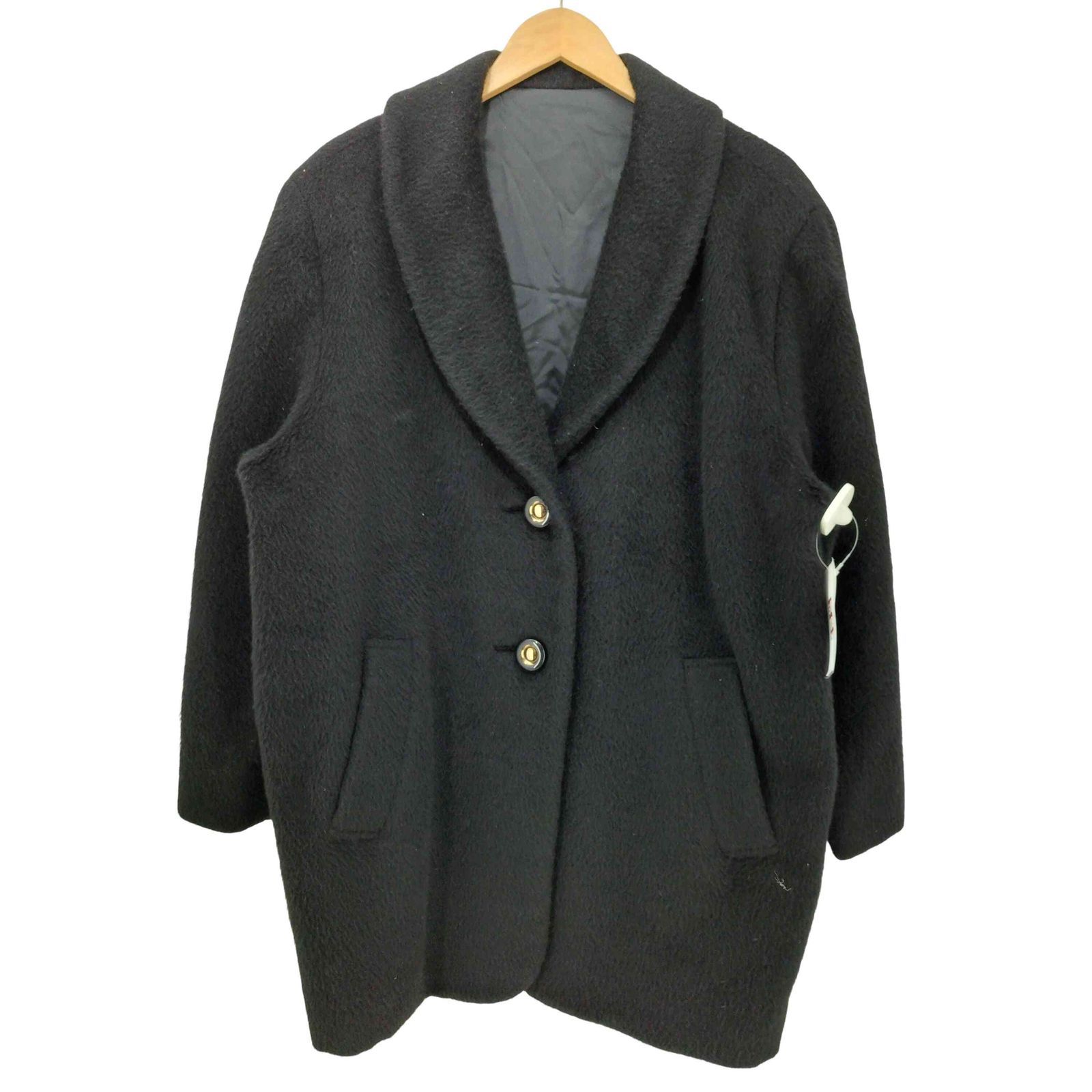 ユーズドフルギ USED古着 Arequipa's Alpaca アレキパ アルパカ シャギー チェスター ショートコート レディース 表記無