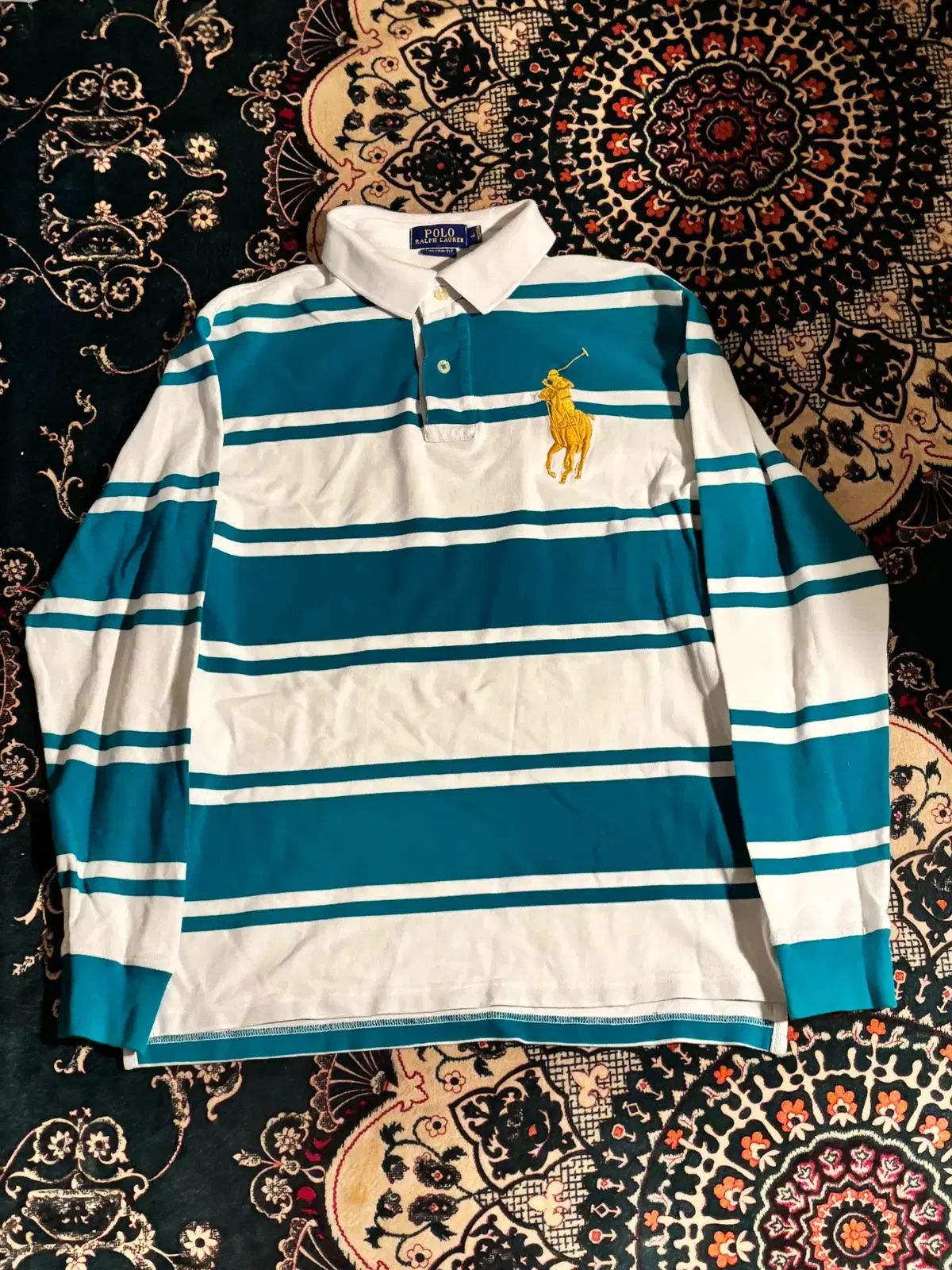 ビックポニー ストライプ ロングスリーブ