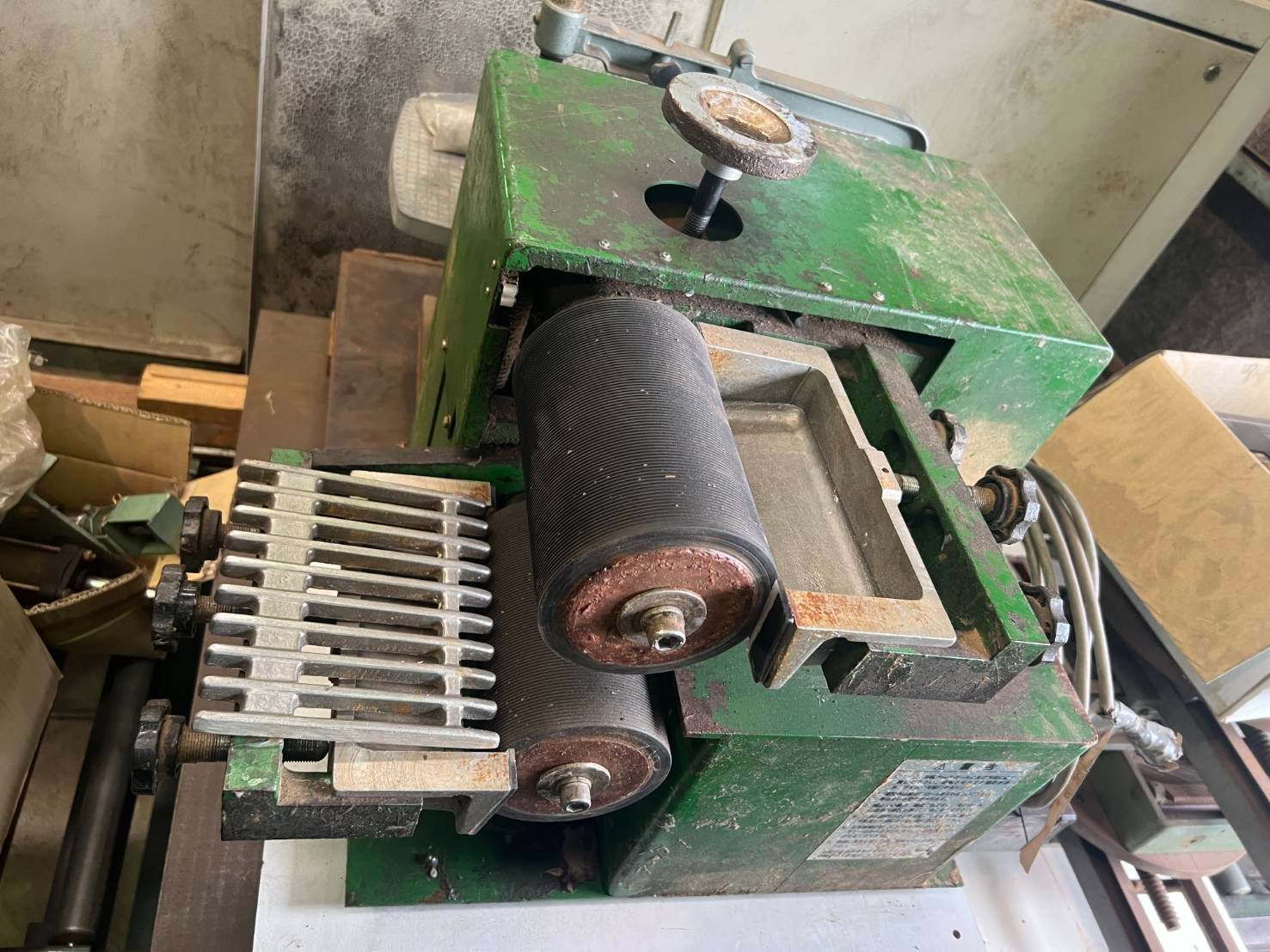 送料要相談】両面自動糊付け機 キンダイマシン KDM-180-W グルー 