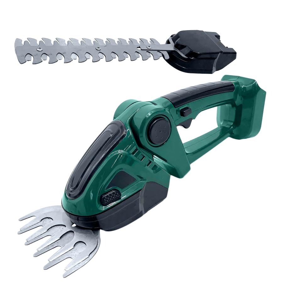 マキタ Makita 対応 コードレス ヘッジトリマー 芝生バリカン 充電式 生垣バリカン 2WAY 14.4V 18V バッテリー 互換 家庭用 工具 ※ 充電器 バッテリー 別売り (Green)e 7383aeb7