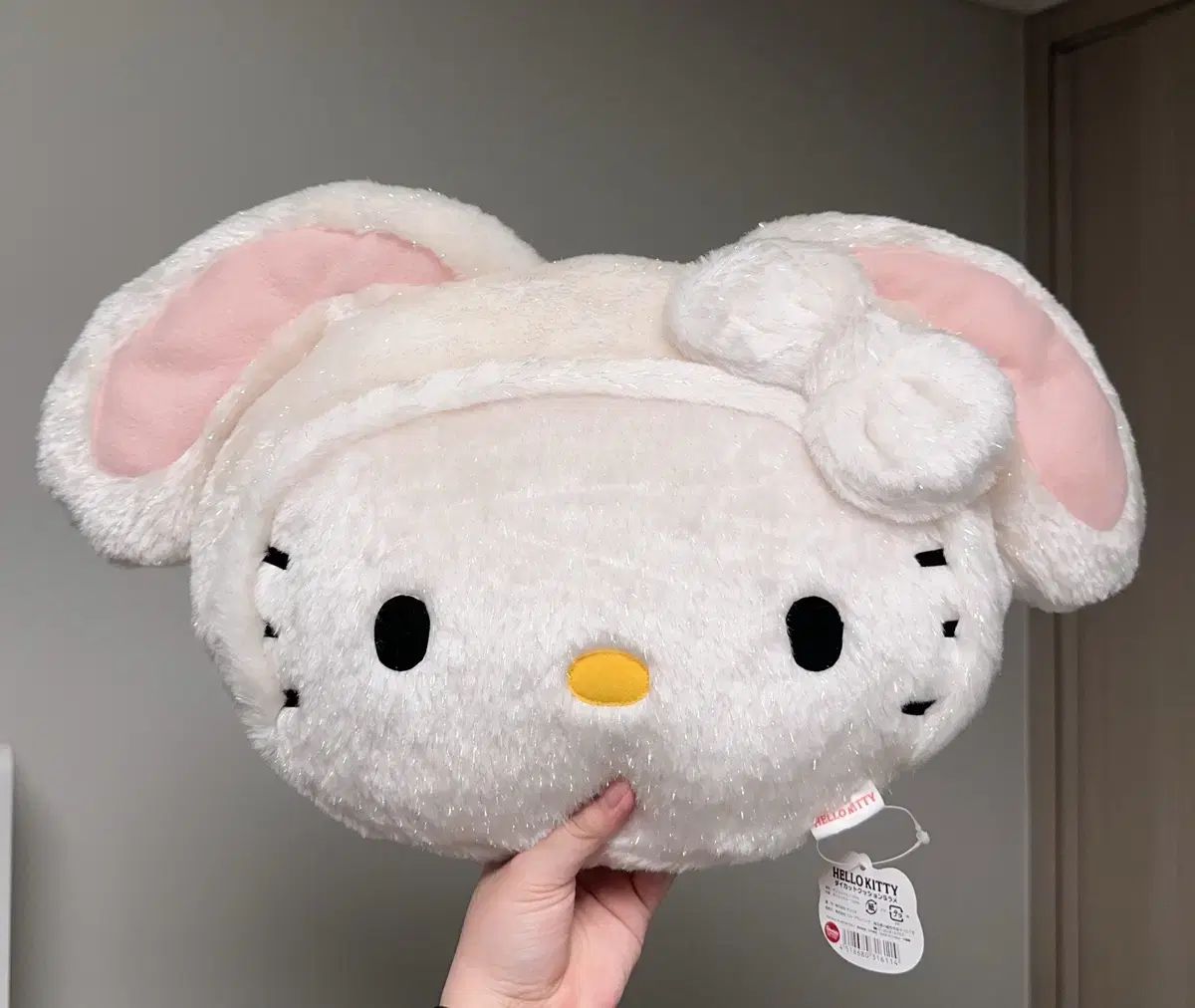 クラシック サンリオ ぬいぐるみ うさぎ ハローキティ ぬいぐるみ FACE クッション